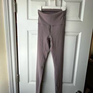 Lululemon leggings. Light purple